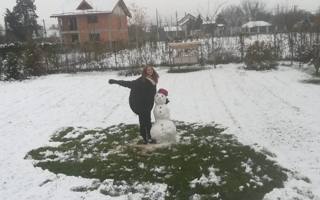Cu iarna in suflet…Primii fulgi